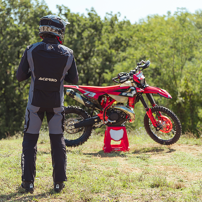ラリー レース ジャケット 袖脱着 ストレッチ ACERBIS