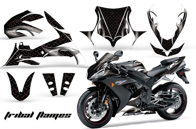 Yamaha R1 Sport Bike Graphic Kit (04-05) AMRデカール コンプリートキットSPORTSBIKE