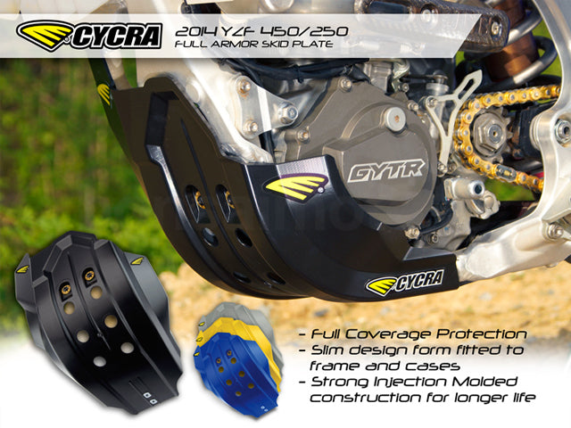 フルアーマースキッドプレート アンダーガード YZ250F (14-18) YZ450F (14-17) CYCRA(サイクラ) YAMAHA