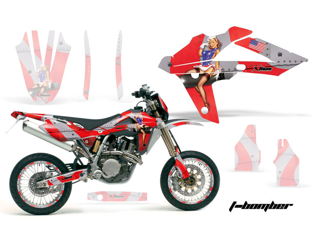 Husqvarna SM250-450-510R (05-07) AMRデカール シュラウドキット