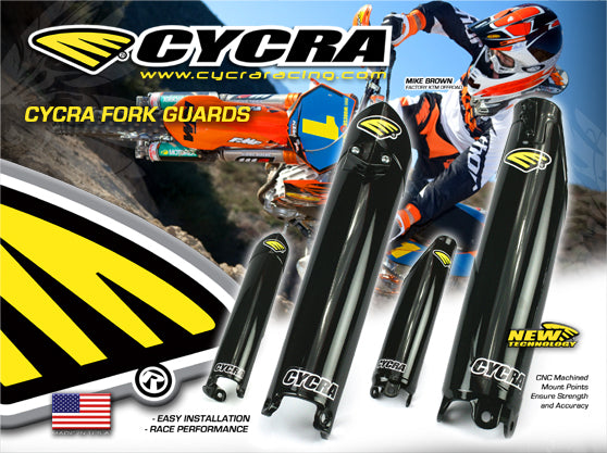 KTM フォークガード 125-525 (01-14)CYCRA(サイクラ)