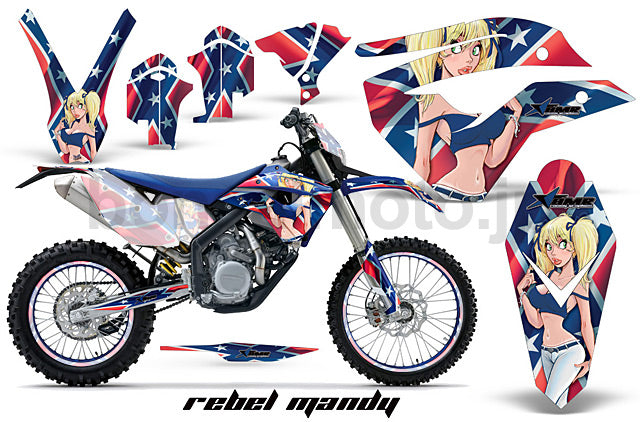 Husaberg FS/FE 450-670 (09-12) AMRデカール ボディキット