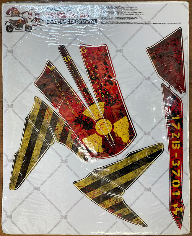 【アウトレット】ボディキットSPORTSBIKE HONDA GROM125 Sport Bike Graphic Kit (13-15) メルトダウン 即納 AMR