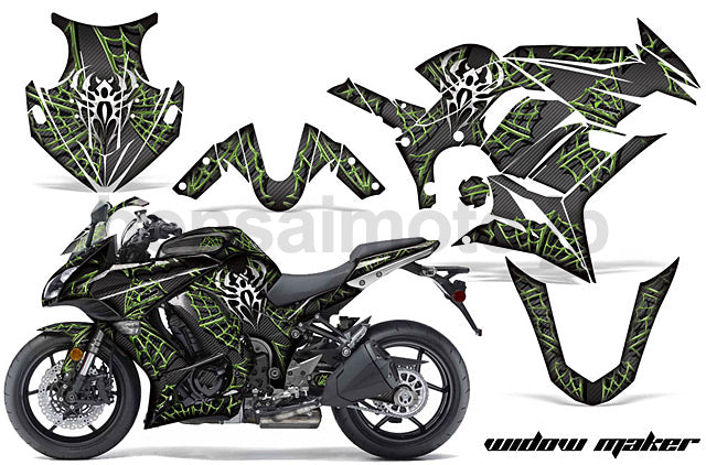 Kawasaki Ninja1000 Sport Bike Graphic Kit (10-16) AMRデカール コンプリートキットSPORTSBIKE