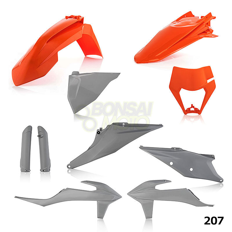 フルプラスティックキット KTM 150/250/300EXC(20-23) 250/350/450/500EXC-F(20-23) ACERBIS