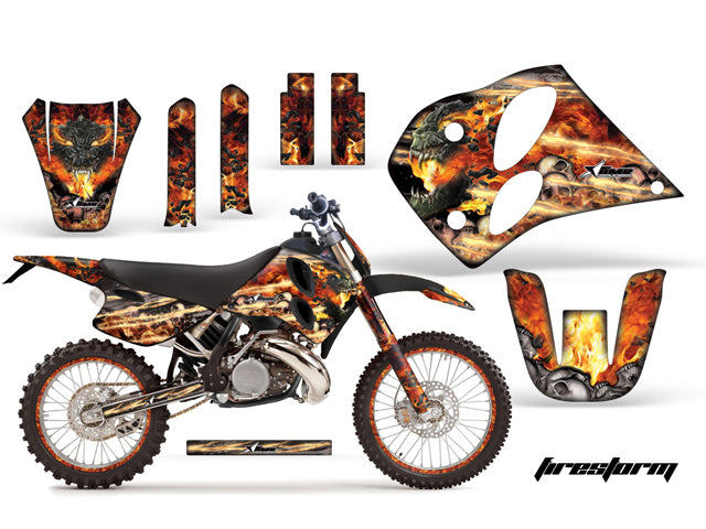 C6 SX,XC,EXC LC2 Two Stroke (93-97) AMRデカール ボディキット