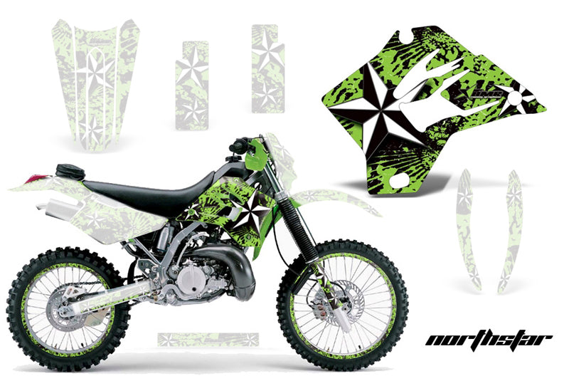 KDX 200 (95-06)/ KDX220 (97-05) AMRデカール シュラウドキット