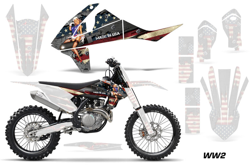 C10 SX-F250/350/450 (16-) SX125/450 (16-) AMRデカール シュラウドキット