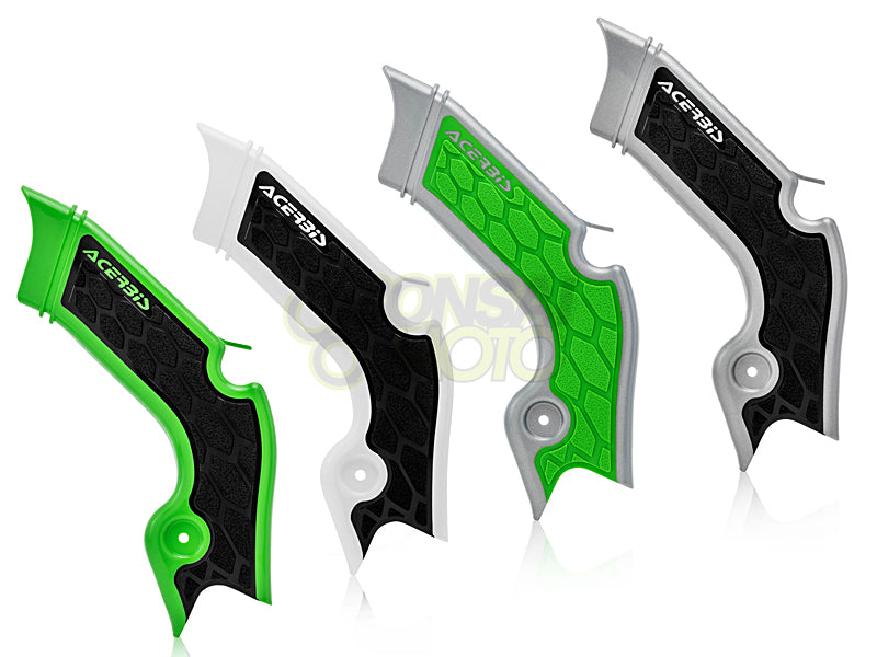 Xグリップ フレームプロテクター Kawasaki KX250X/4T(21-24) KX450X(21-23) KX450(20-23) KX450F(19) ACERBIS