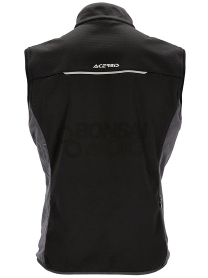 ソフトシェル ジャケット 防寒 袖脱着 ACERBIS