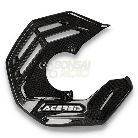 Xフューチャー カーボン フロントディスクカバー ACERBIS