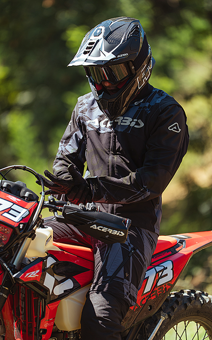ラリー レース ジャケット 袖脱着 ストレッチ ACERBIS