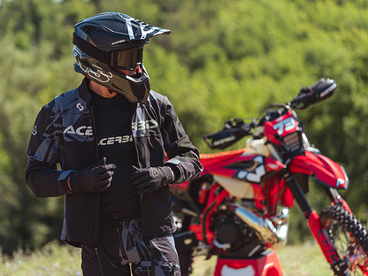 ラリー レース ジャケット 袖脱着 ストレッチ ACERBIS