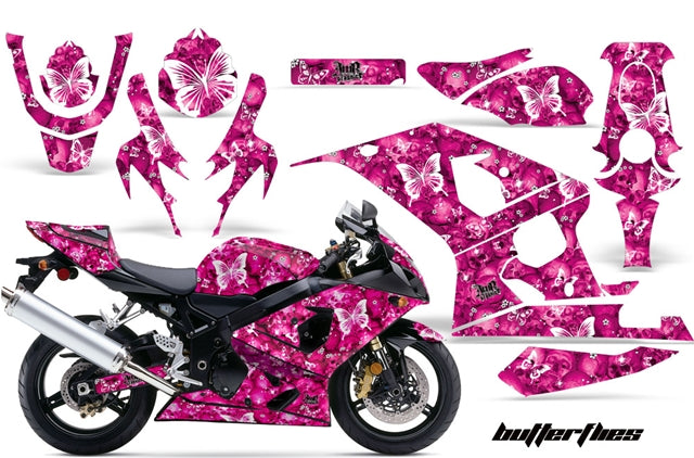 Suzuki GSXR 600/750 Sport Bike Graphic Kit (08-10)　AMRデカール コンプリートキットSPORTSBIKE