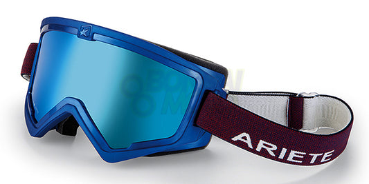 【アウトレット】マッドマックス レーサー スペシャル [ユーロフィット] 眼鏡対応レトロゴーグル Blue/Bordeaux ariete(アリエテ)