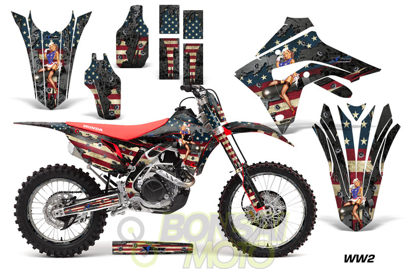 CRF450R/RX (17)　AMRデカール ボディキット