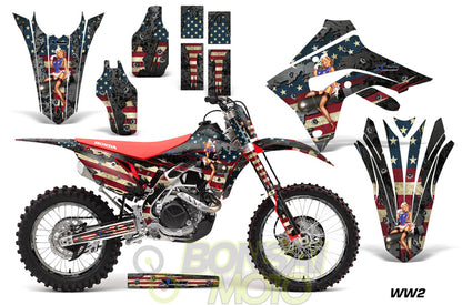 CRF450R/RX (17)　AMRデカール ボディキット