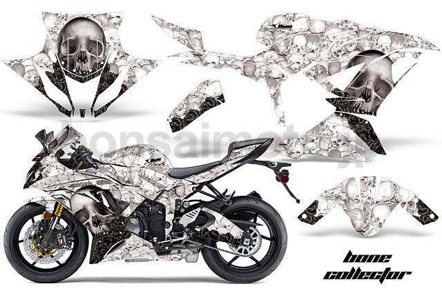 Kawasaki 636 ZX6R Sport Bike Graphic Kit (13-14)　AMRデカール コンプリートキットSPORTSBIKE
