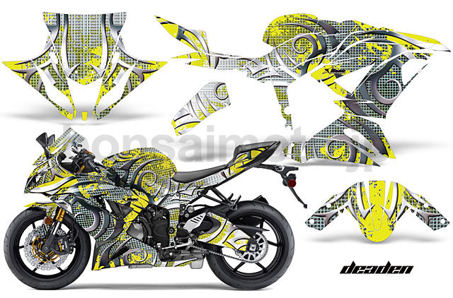Kawasaki 636 ZX6R Sport Bike Graphic Kit (13-14)　AMRデカール コンプリートキットSPORTSBIKE