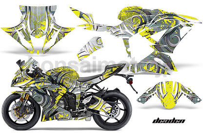 Kawasaki 636 ZX6R Sport Bike Graphic Kit (13-14)　AMRデカール コンプリートキットSPORTSBIKE
