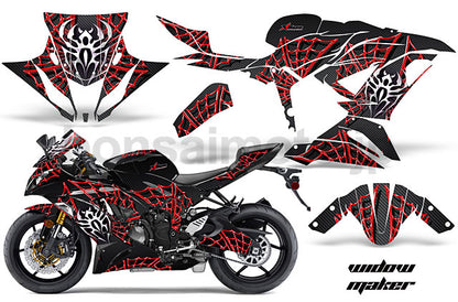 Kawasaki 636 ZX6R Sport Bike Graphic Kit (13-14)　AMRデカール コンプリートキットSPORTSBIKE