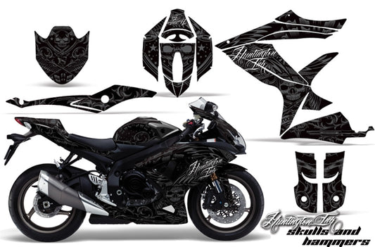 Suzuki GSXR 600/750 Sport Bike Graphic Kit (04-05)　AMRデカール コンプリートキットSPORTSBIKE