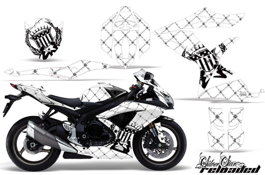 Suzuki GSXR 600/750 Sport Bike Graphic Kit (06-07)　AMRデカール コンプリートキットSPORTSBIKE