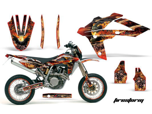 Husqvarna　SM250IE (08-13) AMRデカール ボディキット