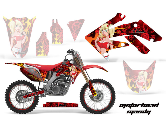 CRF250R (14-17)　AMRデカール シュラウドキット