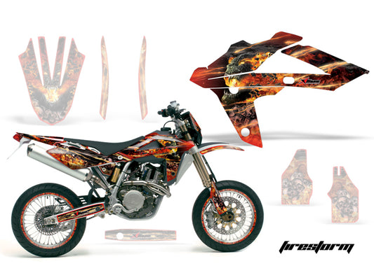 Husqvarna　SM250IE (08-13) AMRデカール シュラウドキット