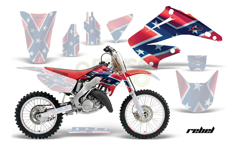 CR125 (98-99) /CR250 (97-99) シュラウドキット AMRデカール