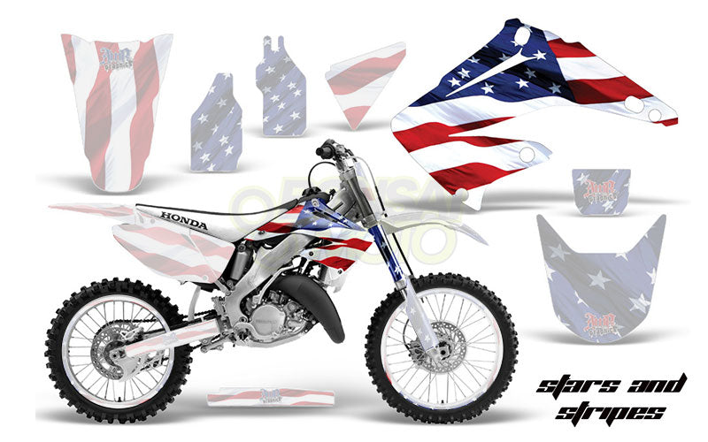 CR125 (98-99) /CR250 (97-99) シュラウドキット AMRデカール