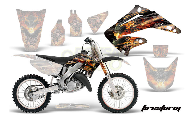 CR125 (98-99) /CR250 (97-99) シュラウドキット AMRデカール