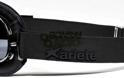 ビンテージ レトロゴーグル Black スモークレンズ ariete(アリエテ)