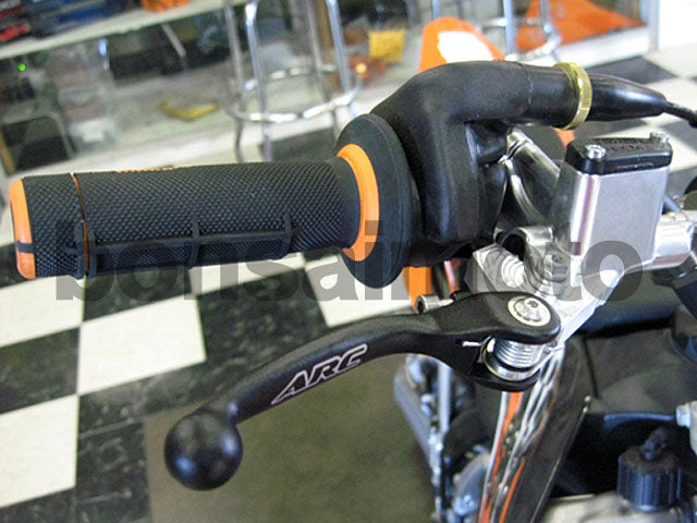 KTM Mini brake SX(04-11) (キャップにKTMロゴ入りモデル用) ARC コンポジット ブレーキレバー【BR-202C】＜3フィンガー＞
