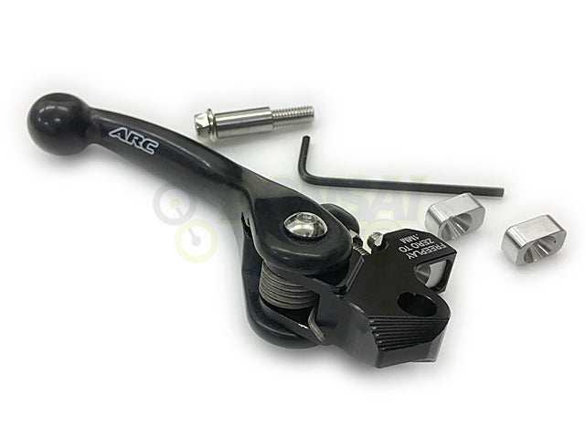 Kawasaki KX250F(13-20) KX450F(13-18) ARC コンポジット ブレーキパワーレバー【BR-402iC】＜3フィンガー＞