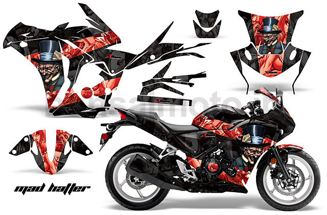 Honda CBR 250R Sport Bike Graphic Kit (10-13)　AMRデカール コンプリートキットSPORTSBIKE