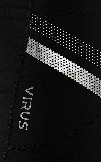 【ポケット付】BONSAIMOTO特注 コンプレッション レーサーロングパンツ VIRUS メンズ　StayCool 冷速乾