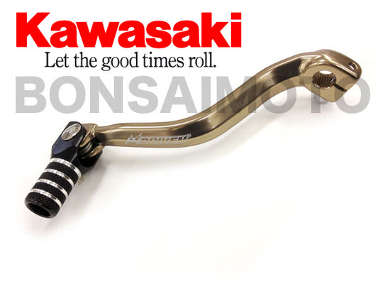 KAWASAKI Dトラッカー/X(全年式)/KLX250(全年式) 10mmショート DRIVEN 可倒式シフトペダル
