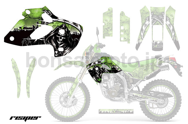 KLX250 (98-03）　AMRデカール シュラウドキット