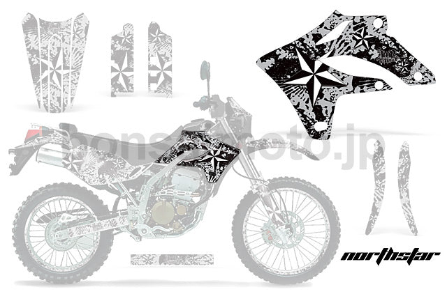 KLX250 (04-07)　AMRデカール シュラウドキット