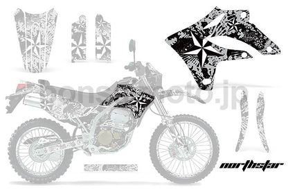 KLX250 (04-07)　AMRデカール シュラウドキット