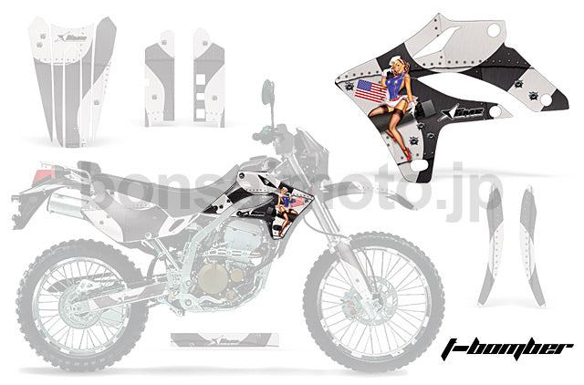 KLX250 (04-07)　AMRデカール シュラウドキット