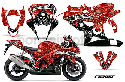 Suzuki GSX-R 1000 Sport Bike Graphic Kit (05-08)　AMRデカール コンプリートキットSPORTSBIKE