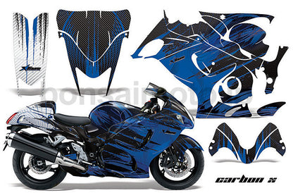 Suzuki GSXR 1300 Hayabusa Sport Bike Graphic Kit (08-12)　AMRデカール コンプリートキットSPORTSBIKE