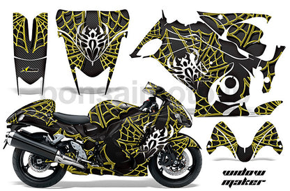 Suzuki GSXR 1300 Hayabusa Sport Bike Graphic Kit (08-12)　AMRデカール コンプリートキットSPORTSBIKE