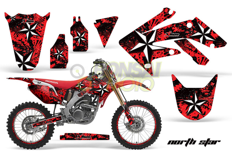 CRF250R (04-05) AMRデカール ボディキット
