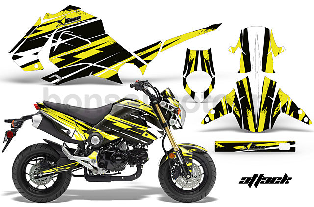 HONDA GROM125 Sport Bike Graphic Kit (13-15)　AMRデカール コンプリートキットSPORTSBIKE