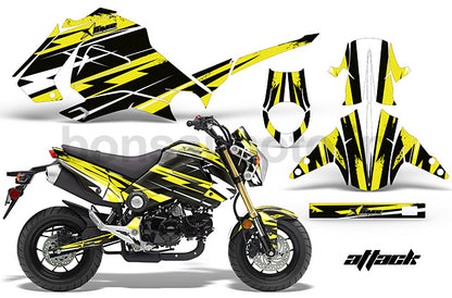 HONDA GROM125 Sport Bike Graphic Kit (13-15)　AMRデカール コンプリートキットSPORTSBIKE
