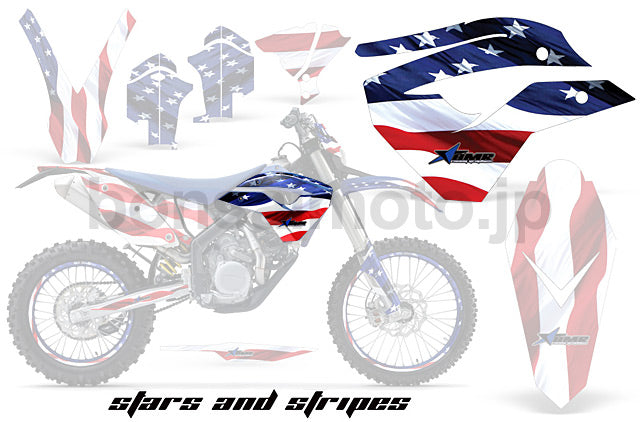 Husaberg TE 125-300 (11-12)　AMRデカール シュラウドキット
